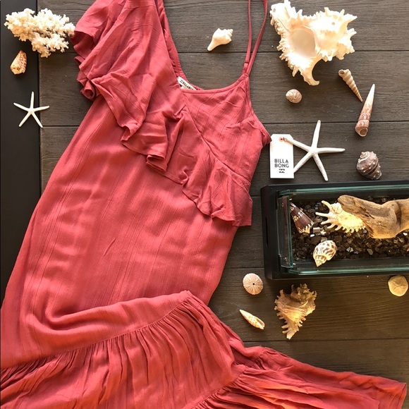 🌴🌼BILLABONG- KISS TO TELL MAXI DRESS🌼🌴 - Picture 2 of 15